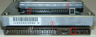 connectors of 2.5' & 3.5' HDDs