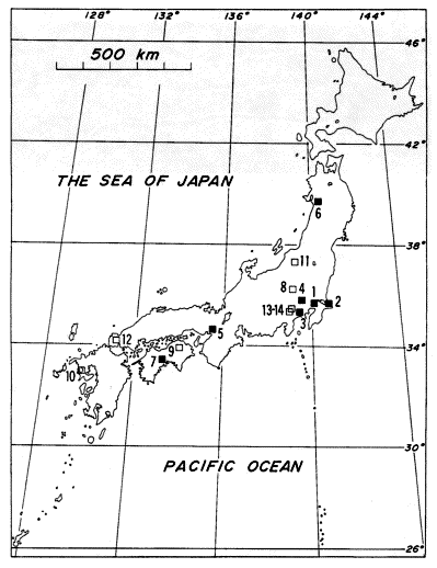 distribution map